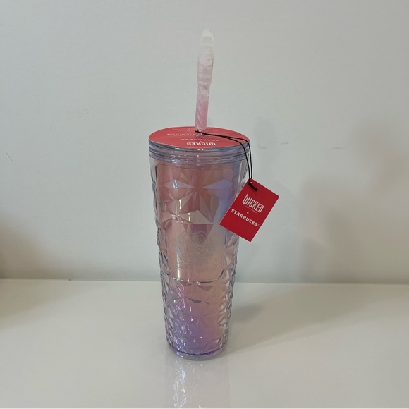 Starbucks x Wicked Pink Glinda Cold Cup Tumbler NEW - Picture 3 of 5